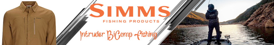 Simms Intruder BiComp Fishing Shirt, Driftwood