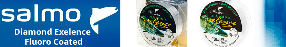 Salmo Diamond Exelence Fluoro Coated Clear 150m