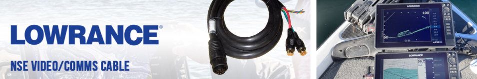 Lowrance NSE Video/Comms Cable (000-00129-001)