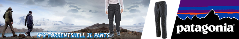 Patagonia W's Torrentshell 3L Pants, Reg BLK