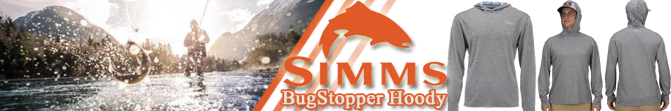 Simms Bugstopper Hoody, Steel Heather