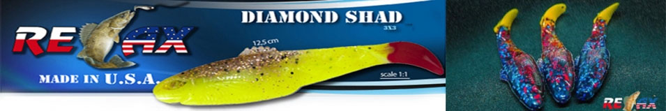 Relax Diamond Shad 2.5" 6.2см