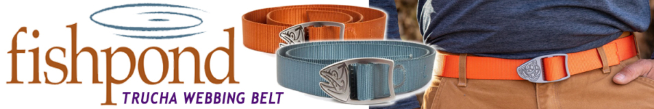 Fishpond Trucha Webbing Belt