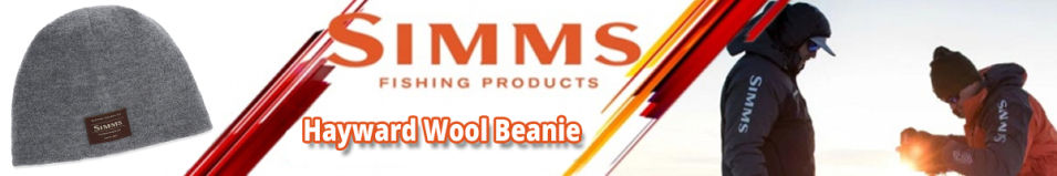 Simms Hayward Wool Beanie, Gunmetal