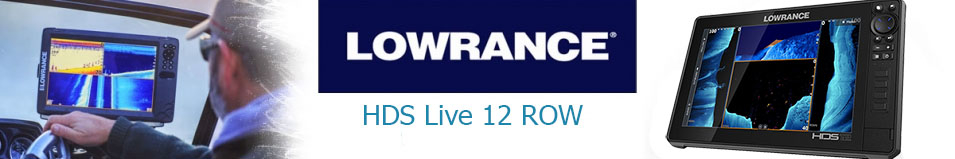 Lowrance HDS-12 LIVE ROW Active Imaging 3-in-1 (000-14431-001)