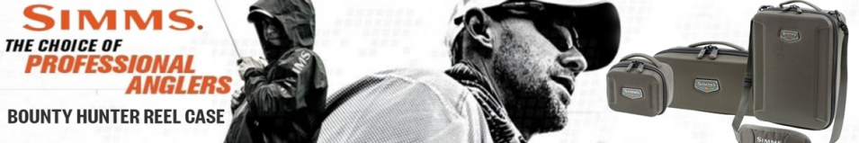 Simms Bounty Hunter Reel Case Coal