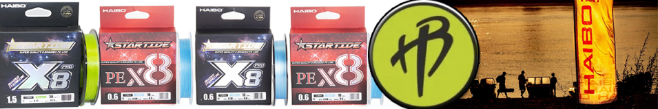 Haibo Startide PE PROx8 150m green