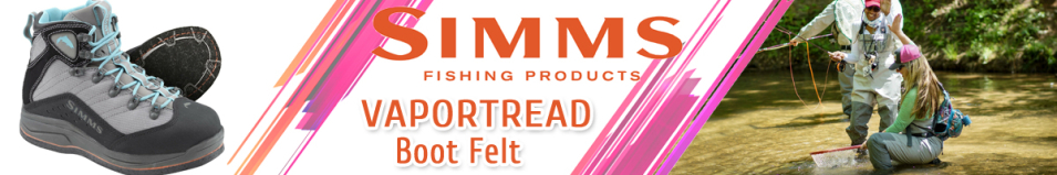 Simms Women's Vaportread Boot Felt, Smoke