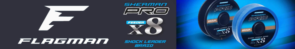 Flagman Sherman Pro Braid PE X8 коричневый 10м
