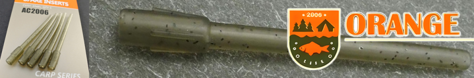 Orange Резинка (втулка) для грузила In - Line, 55 мм