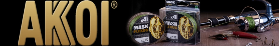 Akkoi Mask Plexus 150m (green)