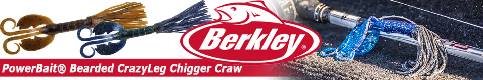 Berkley Powerbait Bearded CrazyLeg Chigger Craw 11см