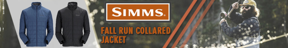 Simms Fall Run Collared Jacket '21, Navy