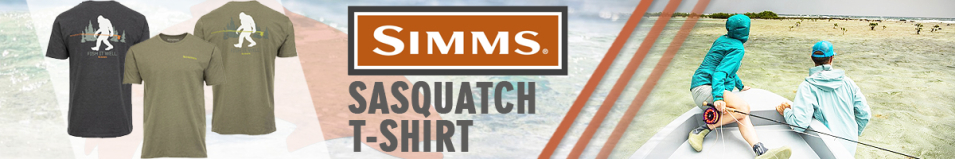 Simms Sasquatch T-Shirt, Military Heather