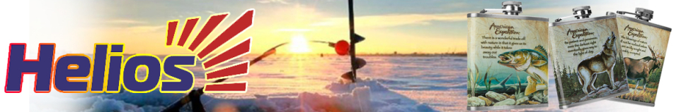 Фляжка Рыба 210 мл А02-1