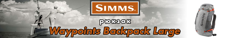 Simms Waypoints Backpack Gunmetal Large