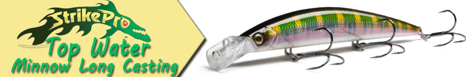 Strike Pro Top Water Minnow Long Casting 130 (JL-177F)