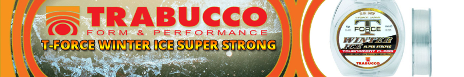 Trabucco T-Force Winter Ice Super Strong, Clear 25m