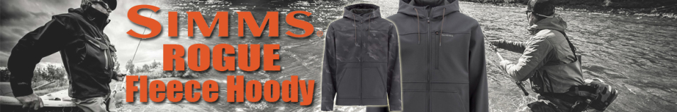 Simms Rogue Fleece Hoody Hex Camo Carbon