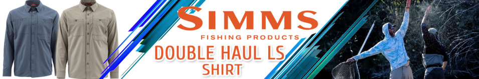 Simms Double Haul LS Shirt, Rock Ridge