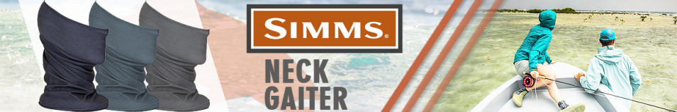 Simms Neck Gaiter, Black
