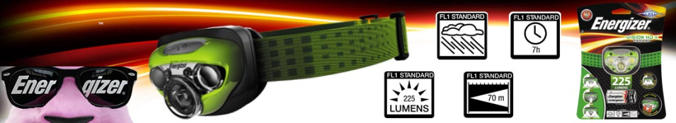 Energizer HL Vision HD+ 225lm 3ААА