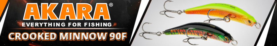 Akara Crooked Minnow 90F 7 гр.