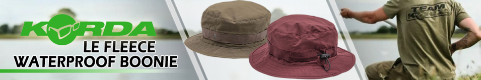 Korda LE Fleece Waterproof Boonie Burgundy