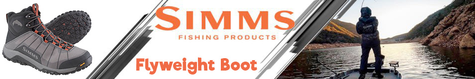 Simms Flyweight Boot - Vibram, Steel Grey