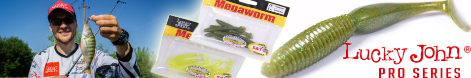 Lucky John Pro Series MegaWorm 3"