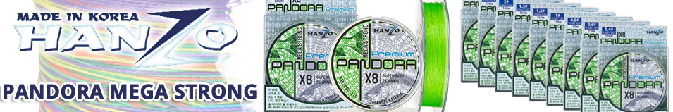 Hanzo Pandora Mega Strong X8 Flash Green 150m