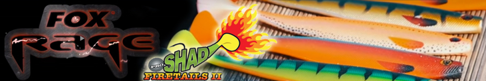 Fox Rage Pro Shad Firetails II 7"