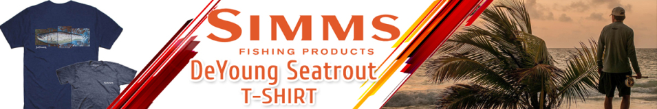 Simms DeYoung Seatrout T-Shirt Navy Heather