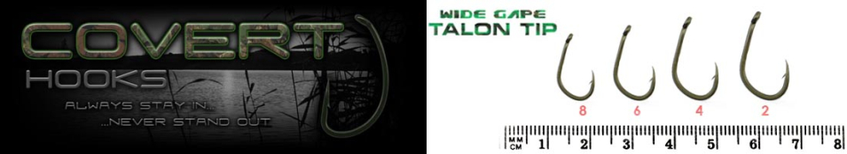 Gardner Covert Wide Gape Talon Tip Hooks