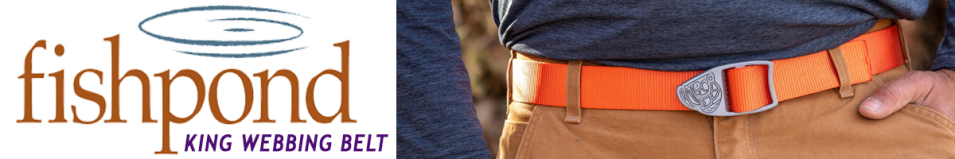 Fishpond King Webbing Belt