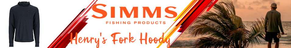 Simms Henry's Fork Hoody, Black Heather