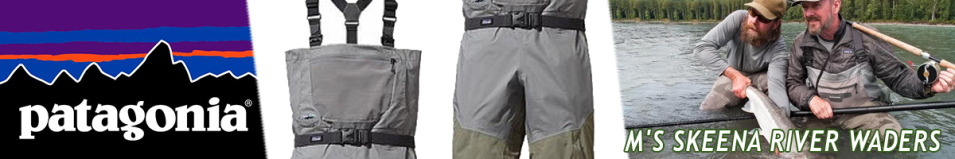 Patagonia M's Skeena River Waders, LBOG Light Bog