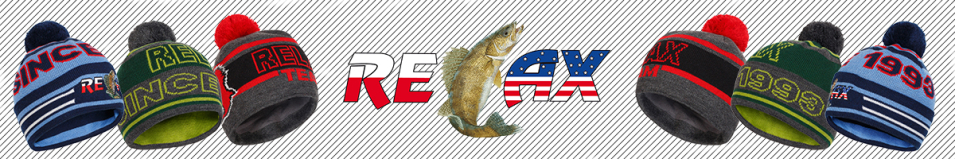 Фирменная вязанная шапка Relax серо-зелёная