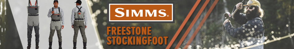 Simms Freestone Stockingfoot, Smoke