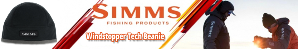 Simms Windstopper Tech Beanie, Black