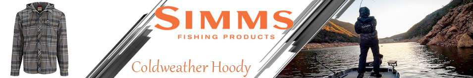 Simms Coldweather Hoody, Gunmetal Neo Plaid