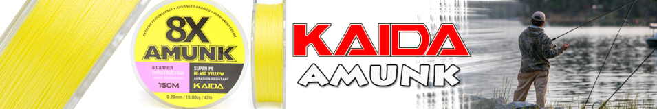 Kaida Amunk Super PE 8x Yellow 150м