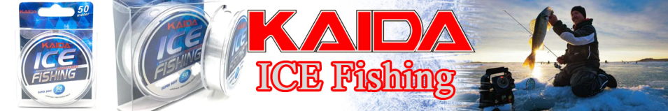 Kaida ICE Fishing прозрачная 50м