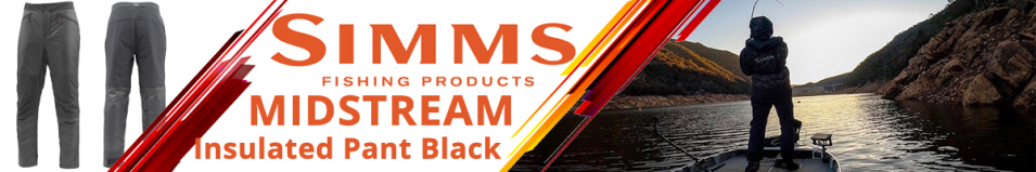 Simms Midstream Insulated Pant Black