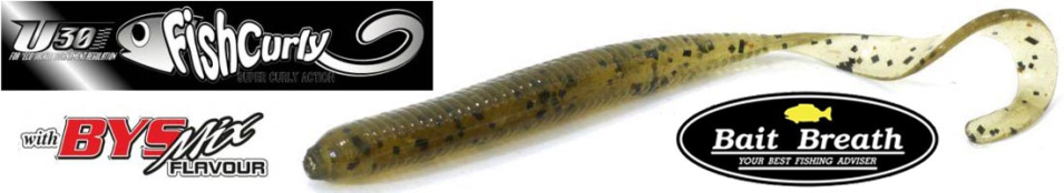 Bait Breath U30 Fish Curly 3.5"