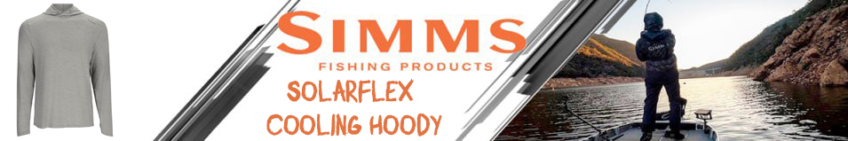 Simms SolarFlex Cooling Hoody, Cinder