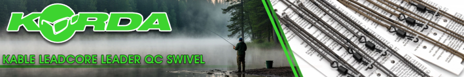 Korda Kable Leadcore Leader QC Swivel 50см