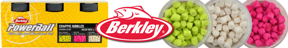 Berkley PowerBait ChromaGlow Crappie Nibble Asst