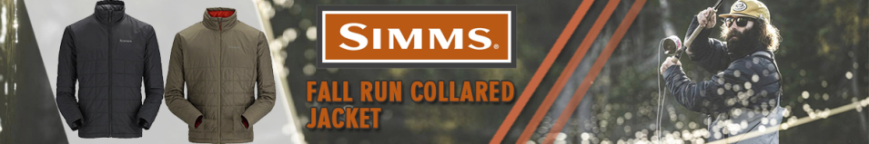 Simms Fall Run Collared Jacket '21, Dark Stone