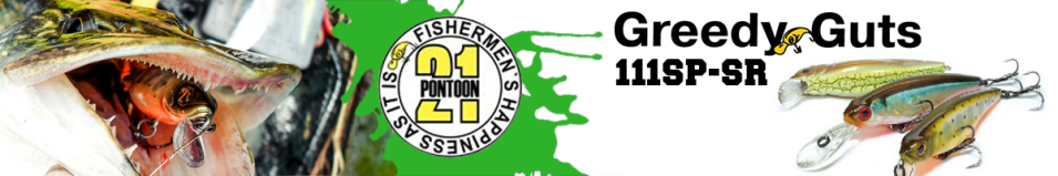 Pontoon21 Greedy Guts 111SP-SR 